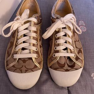 Coach Zorra Sequin Sneakers